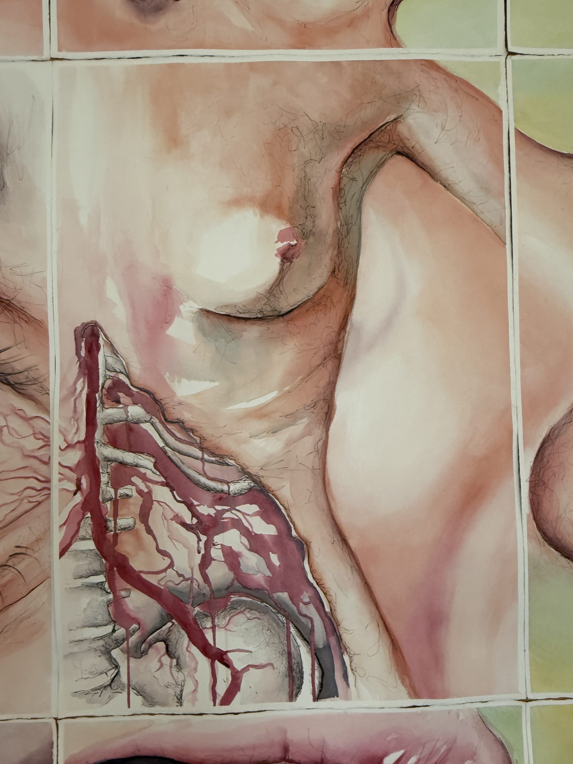 Dibujo y experimentación gráfica Collage Cuerpo4 Scaled